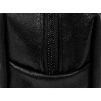 Косметичка из эко-кожи Enio, черный-4