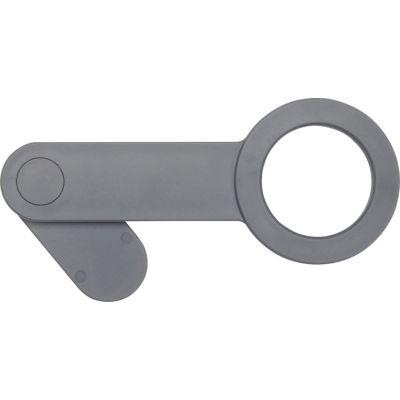 Настольный держатель для телефона Hook из пластика, серый-1