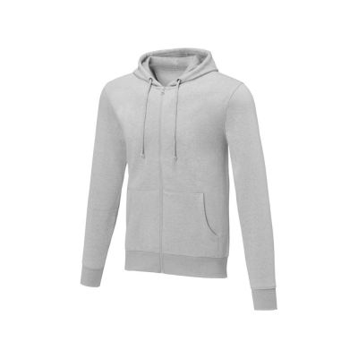 Мужская толстовка на молнии Theron, серый яркий-0