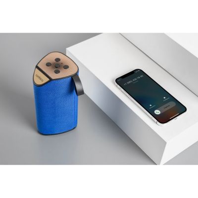 Портативная акустика Rombica mysound Tetria Blue-3