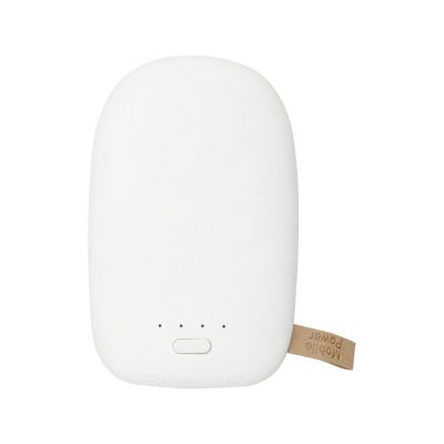 Внешний аккумулятор в форме камня Stone, 10400 mAh, белый-2