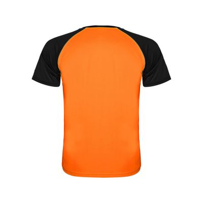 Спортивная футболка Indianapolis мужская, неоновый оранжевый/черный-1