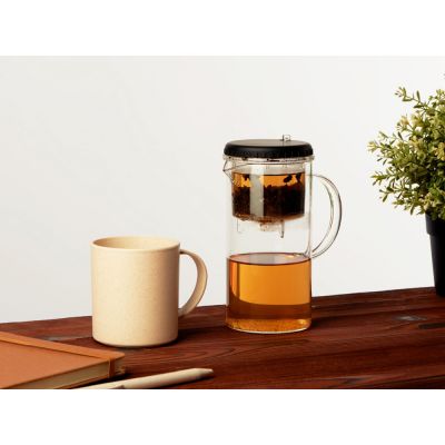 Стеклянный заварочный чайник Gunfu, 600 мл-8