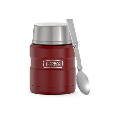Термос из нерж. стали с ложкой тм THERMOS SK3000 MRR 0,47L-2
