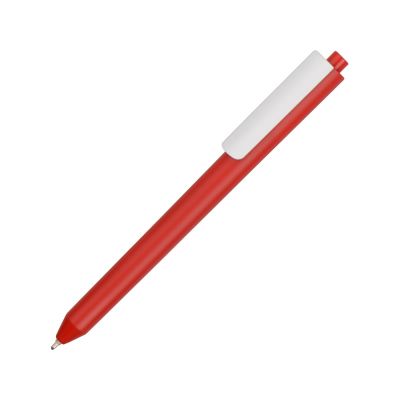 Ручка шариковая Pigra модель P03 PMM, красный/белый-0
