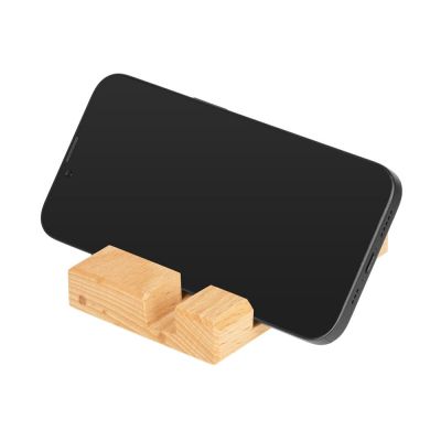 Подставка для телефона и планшета деревянная из массива бука №2 флагман-2
