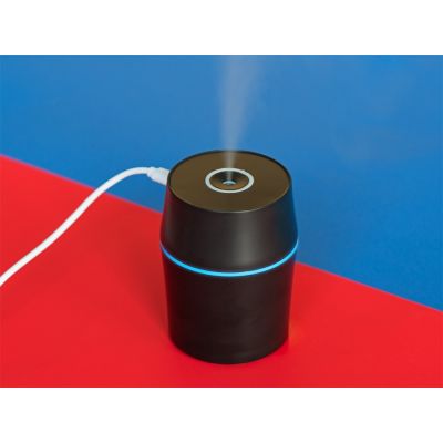 USB Увлажнитель воздуха с подсветкой Steam, черный-6