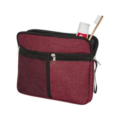 Косметичка- несессер для туалетных принадлежностей Hoss, heather dark red-3