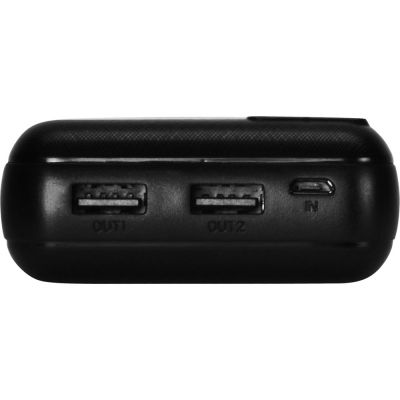 Портативное зарядное устройство Elec, 20000 mAh, черный-5