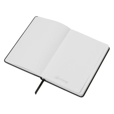 Подарочный набор Tesla с блокнотом А5, ручкой и пауэрбенком на 10 000 mAh, черный-9