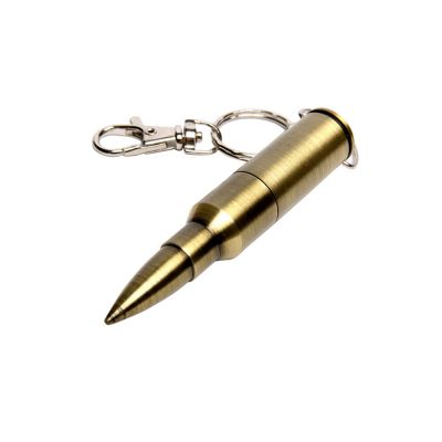 Флешка в виде патрона от AK-47, 64 Гб, бронзовый-0