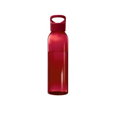 Бутылка для воды Sky из переработанной пластмассы объемом 650 мл - Красный-1