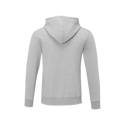 Charon Мужская толстовка с капюшоном, серый яркий-4