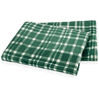 Плед Эдинбург, зеленый-0