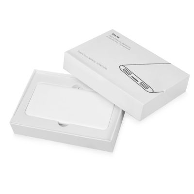 Портативное зарядное устройство Blank с USB Type-C, 5000 mAh, белый-8