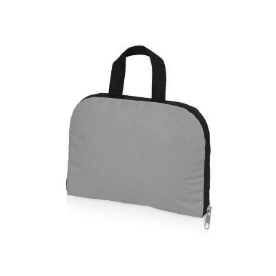 Рюкзак складной Reflector со светоотражающим карманом, темно-серый/серебристый-3