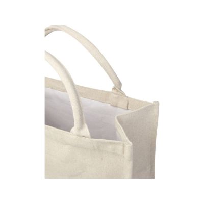 Page эко-сумка для книг из переработанного материала Aware™ плотностью 500 г/м² - Бежевый-3