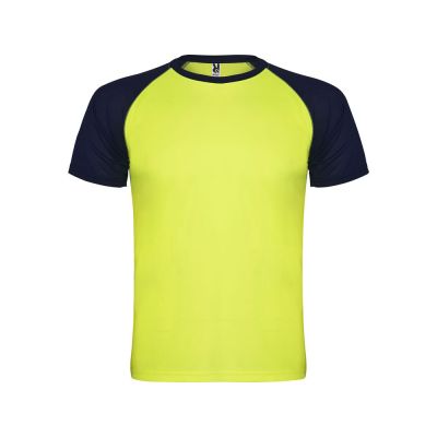 Спортивная футболка Indianapolis мужская, неоновый желтый/нэйви-0