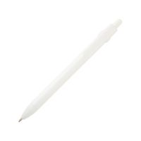 Fidget шариковая ручка из переработанной пластмассы - Белый