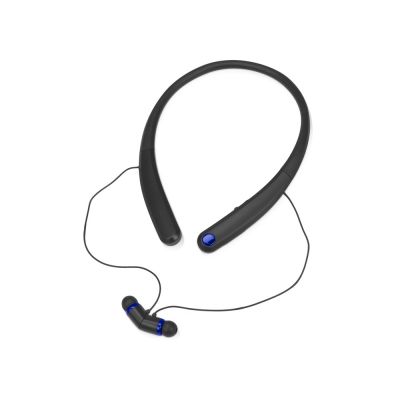 Беспроводные наушники с микрофоном Soundway, черный/синий-0