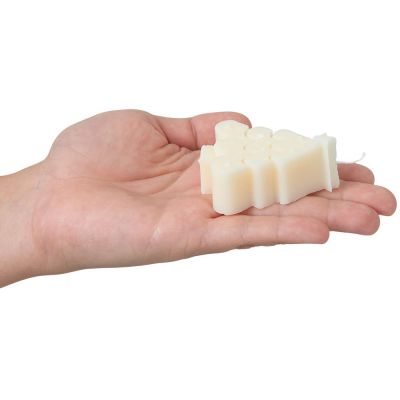 Свеча Елочка, молочный-4