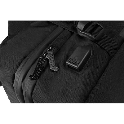 Водостойкий рюкзак-трансформер Convert для ноутбука 15, черный-11