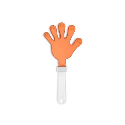 Хлопушка REVEL в форме руки, оранжевый/белый-0