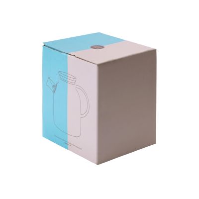 Стеклянный чайник с бамбуковой крышкой Sencha M-6