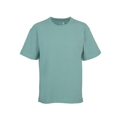 Футболка оверсайз Vienna унисекс , припылено-бирюзовый-0