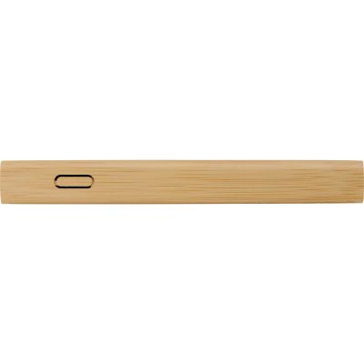 Внешний беспроводной аккумулятор из бамбука Bamboo Air, 10000 mAh-7