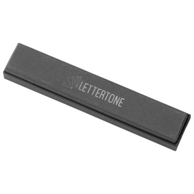 Шариковая металлическая ручка Roosevelt, цвет оружейной стали-5