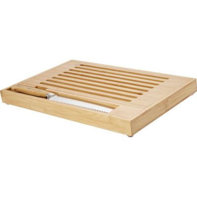 Бамбуковая разделочная доска с ножом Pao-2