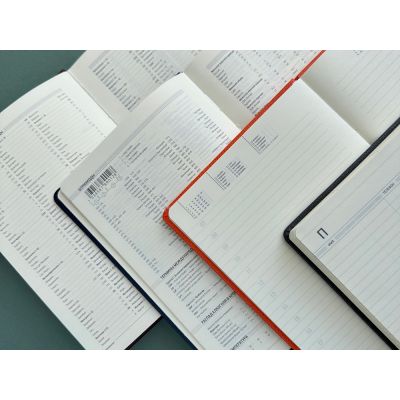 Ежедневник недатированный А5 Loft, темно-синий-10