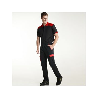 Брюки Trooper, черный/красный-4