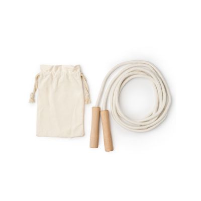 Скакалка REGINA из хлопка, бежевый-3