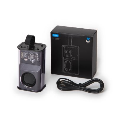 Колонка с RGB подсветкой Sona, черный-8