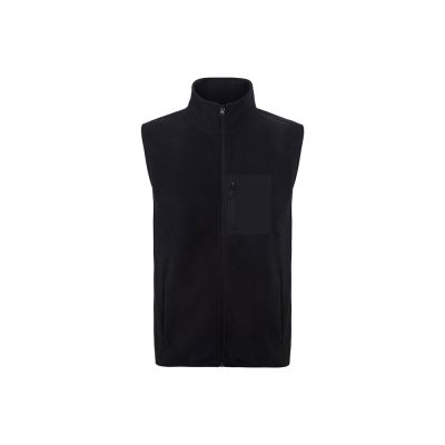 Жилет флисовый Trondheim унисекс, черный-9