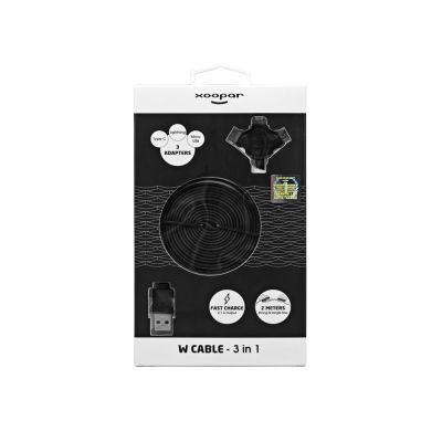 USB-переходник XOOPAR W CABLE 3 в 1-3
