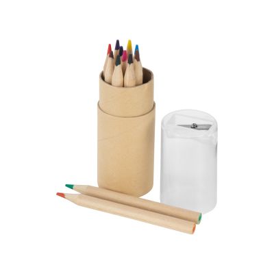 Набор карандашей Cartoon 12 единиц, натуральный/прозрачный-0