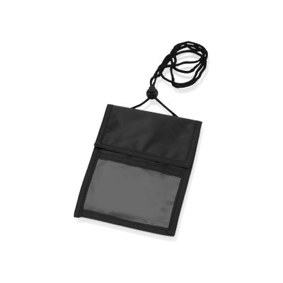 Нагрудное дорожное портмоне со шнурком-0