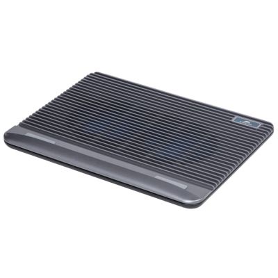 Охлаждающая подставка 5555 для ноутбуков до 15,6, серебристый-0