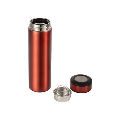 Термос Confident Metallic 420мл, красный-2