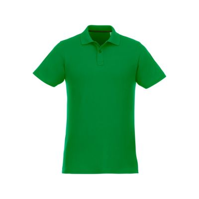 Мужское поло Helios с коротким рукавом, fern green-0