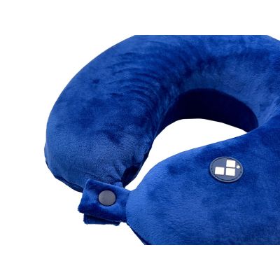 Подушка для путешествий с эффектом памяти Мемо Drowsy Royal Blue-5