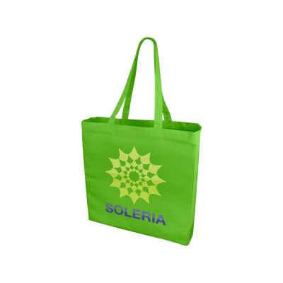 Сумка Odessa хлопковая, лайм-3