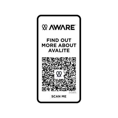 Avalite футболка унисекс Aware™ из переработанных материалов с коротким рукавом - Нейви-4