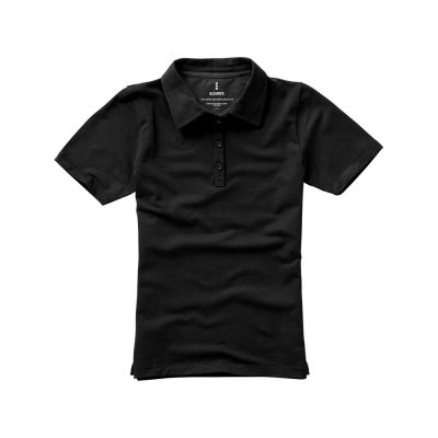 Рубашка поло Markham женская, антрацит/черный-2