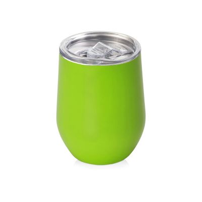 Вакуумная термокружка Sense, непротекаемая крышка, зеленое яблоко-0