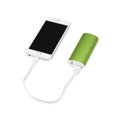Портативное зарядное устройство Квазар, 4400 mAh, зеленое яблоко-1