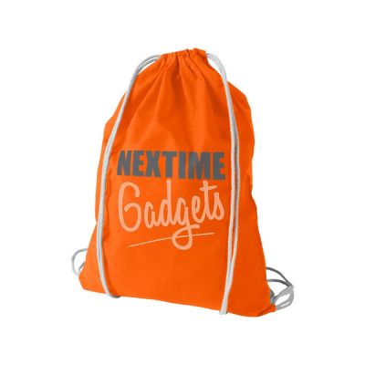 Рюкзак хлопковый Oregon, оранжевый-2